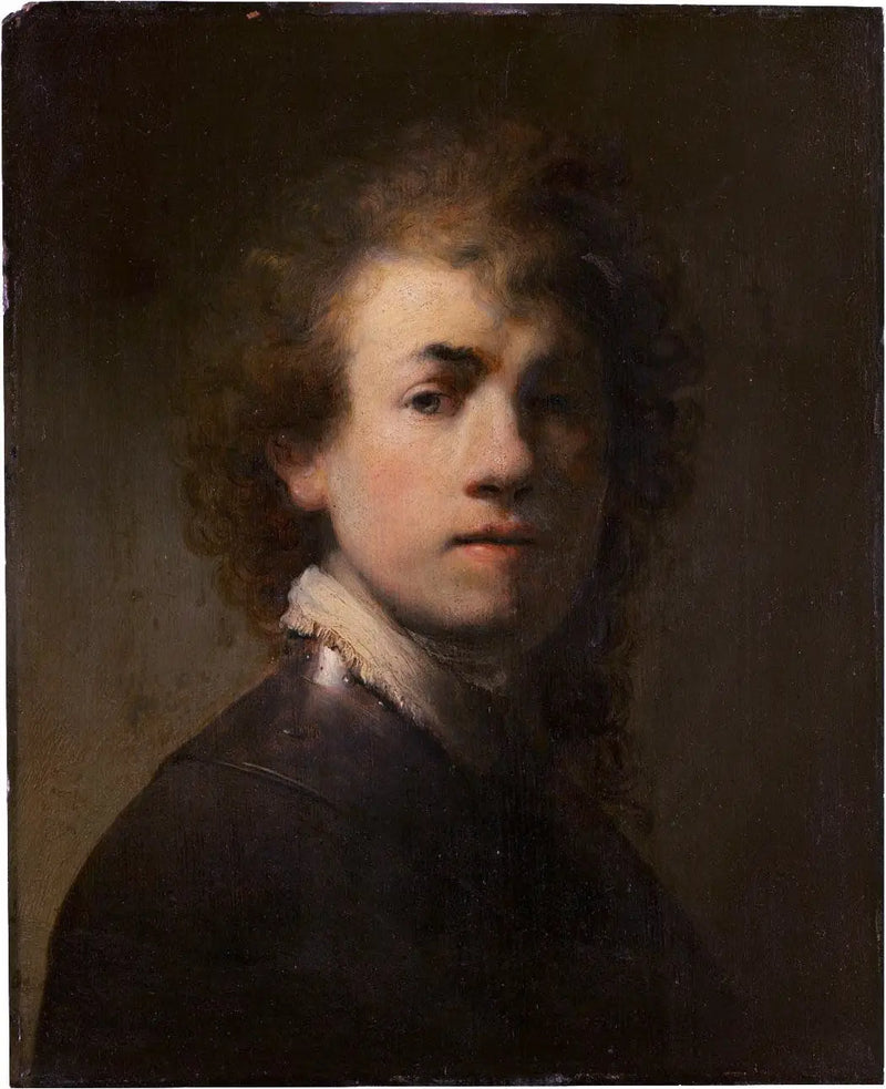 Selvportrett med gorgerin - Rembrandt