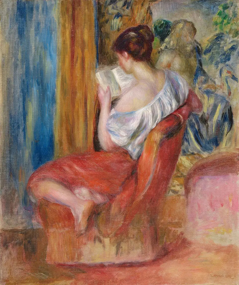 Kvinne som leser - Pierre-Auguste Renoir