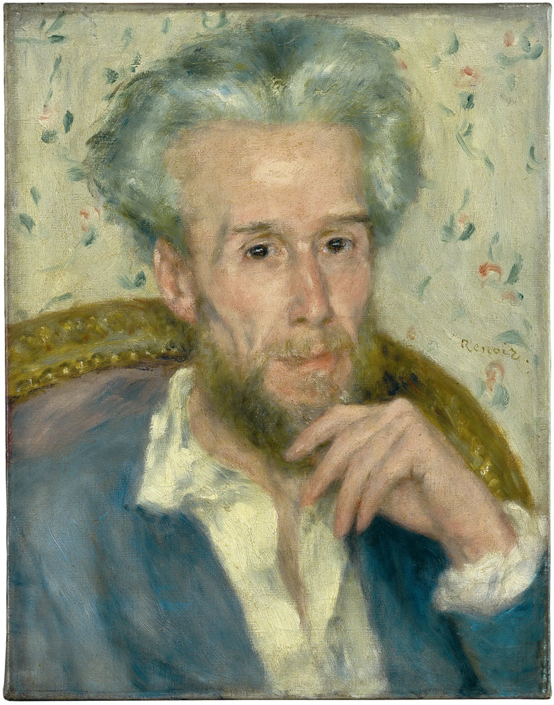 Portrett av Victor Chocquet - Pierre-Auguste Renoir