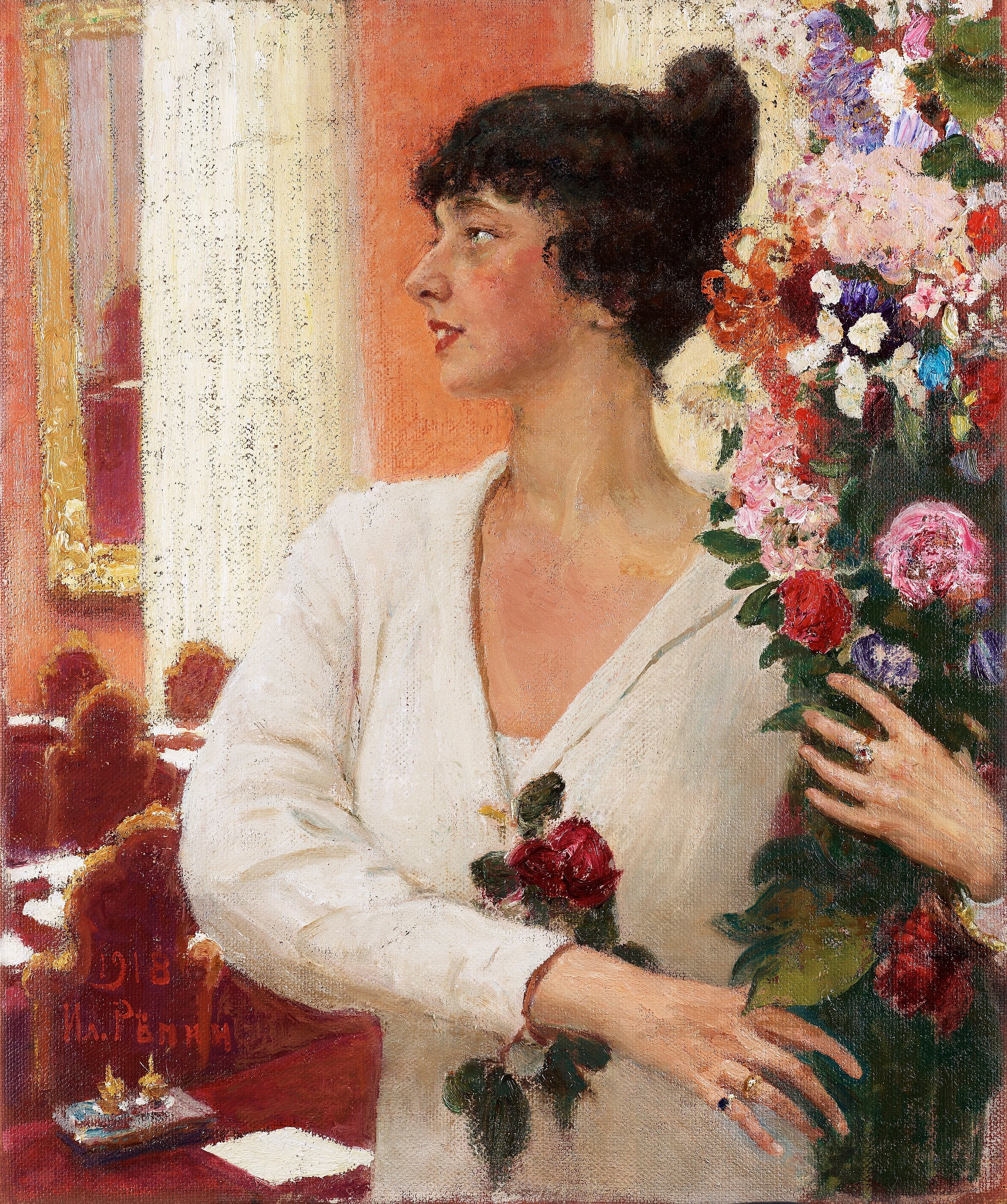 Portrait de Mme Béatrice Levi - Ilya Repin