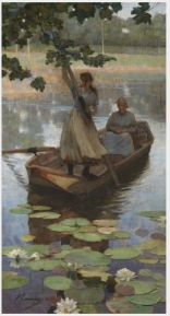 Retour du marché - John Lavery