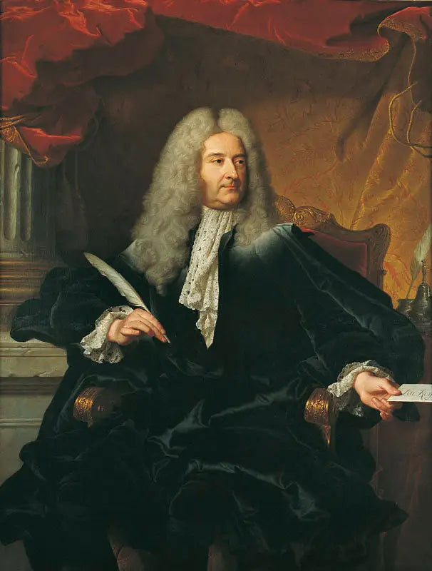 Portrett av Michel Robert Le Peletier des Forts - Hyacinthe Rigaud