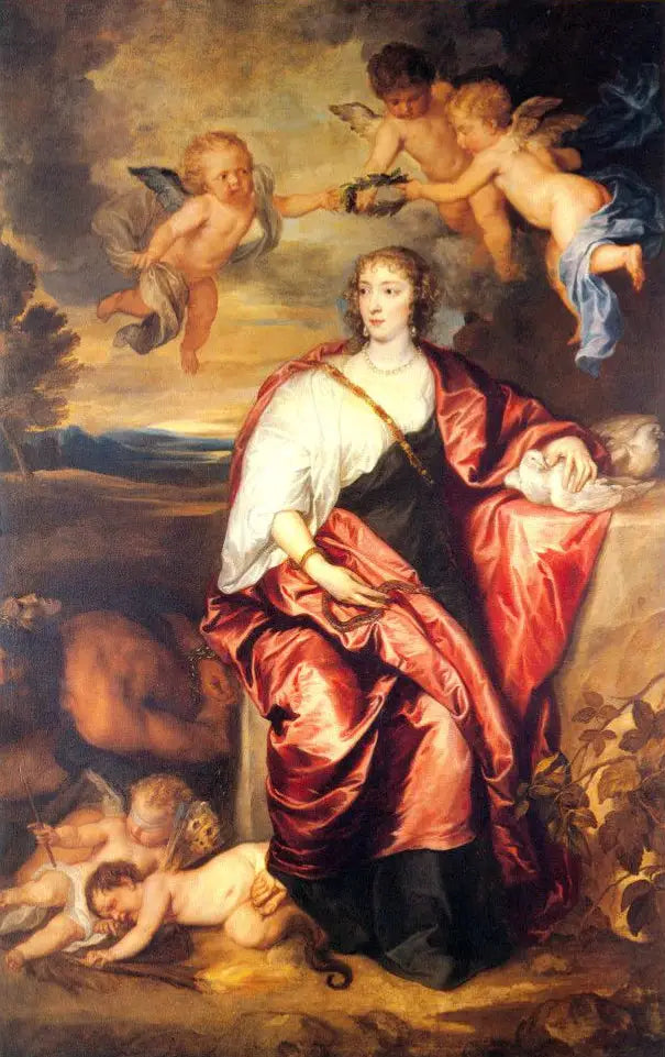 Venetia Lady Digby dans le rôle de Prudence - Antoine van Dyck - Alpha Reproduction