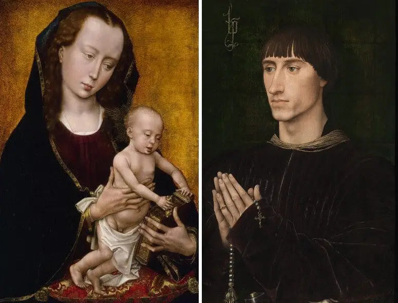 Diptykon av Philippe de Croÿ - Rogier van der Weyden