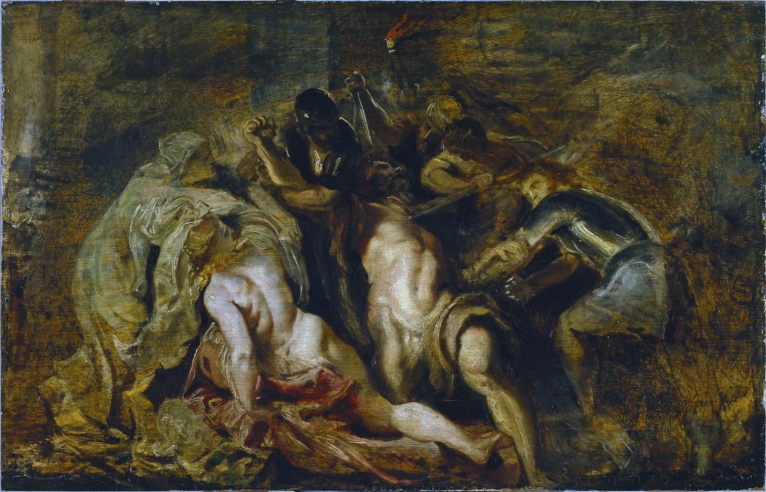L'aveuglement de Samson - Peter Paul Rubens