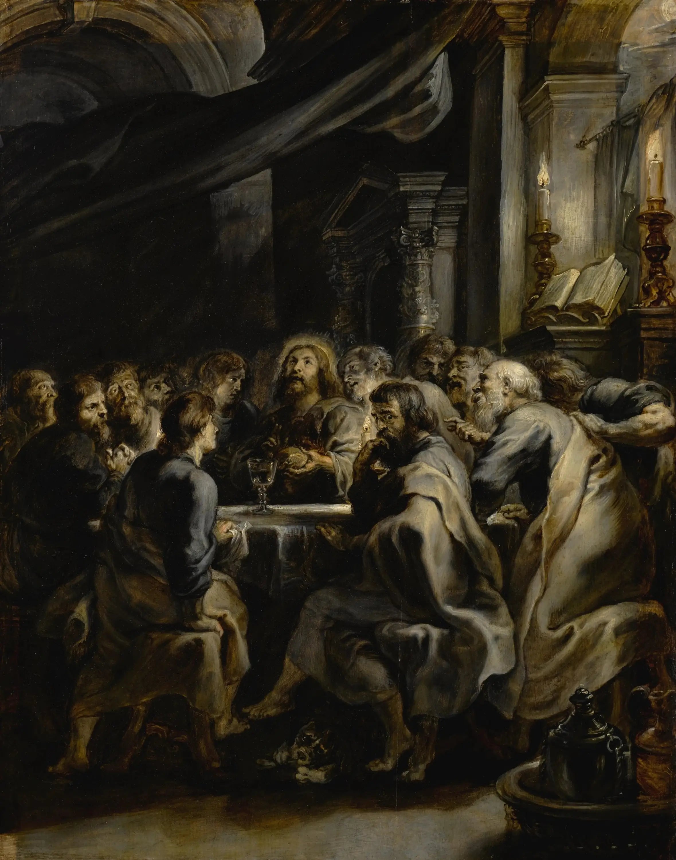 La Cène vers 1631-1632 - Peter Paul Rubens - Alpha Reproduction