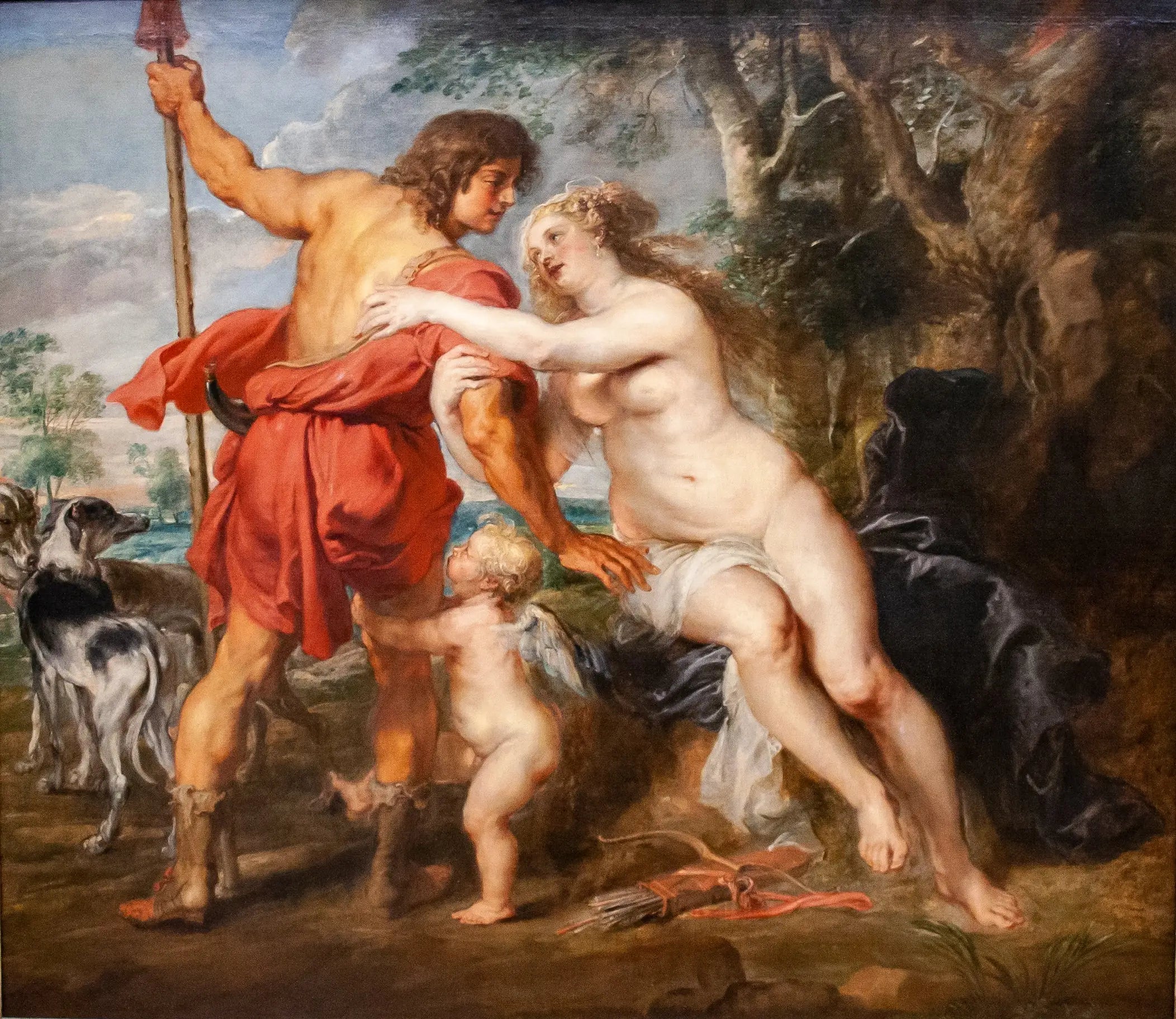 Vénus et Adonis - Peter Paul Rubens - Alpha Reproduction