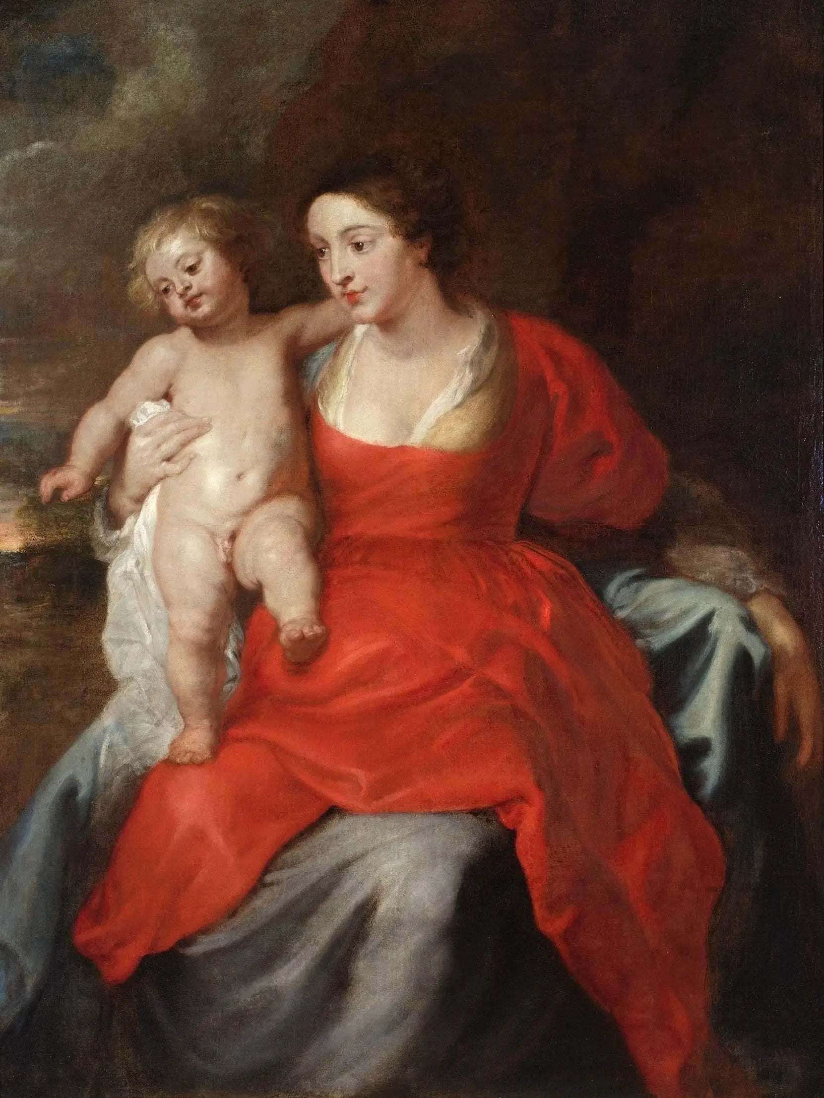 Vierge à l’Enfant - Peter Paul Rubens - Alpha Reproduction