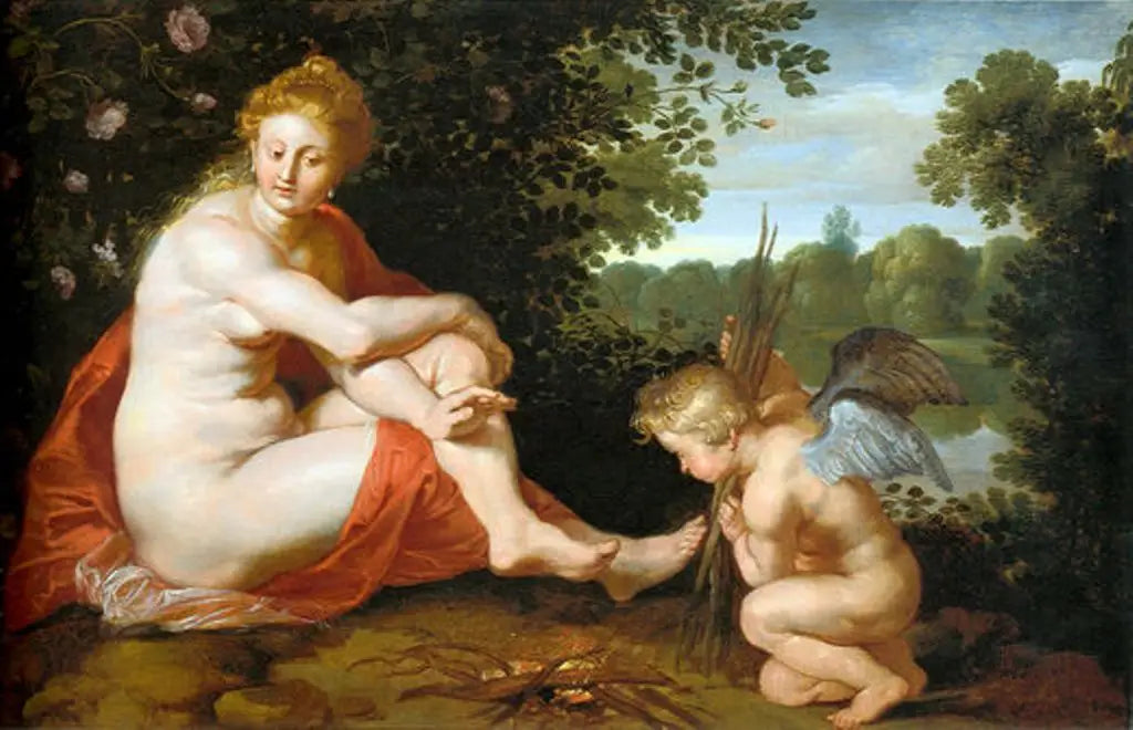 Friget Sine Baccho et Cenere Vénus - Peter Paul Rubens - Alpha Reproduction