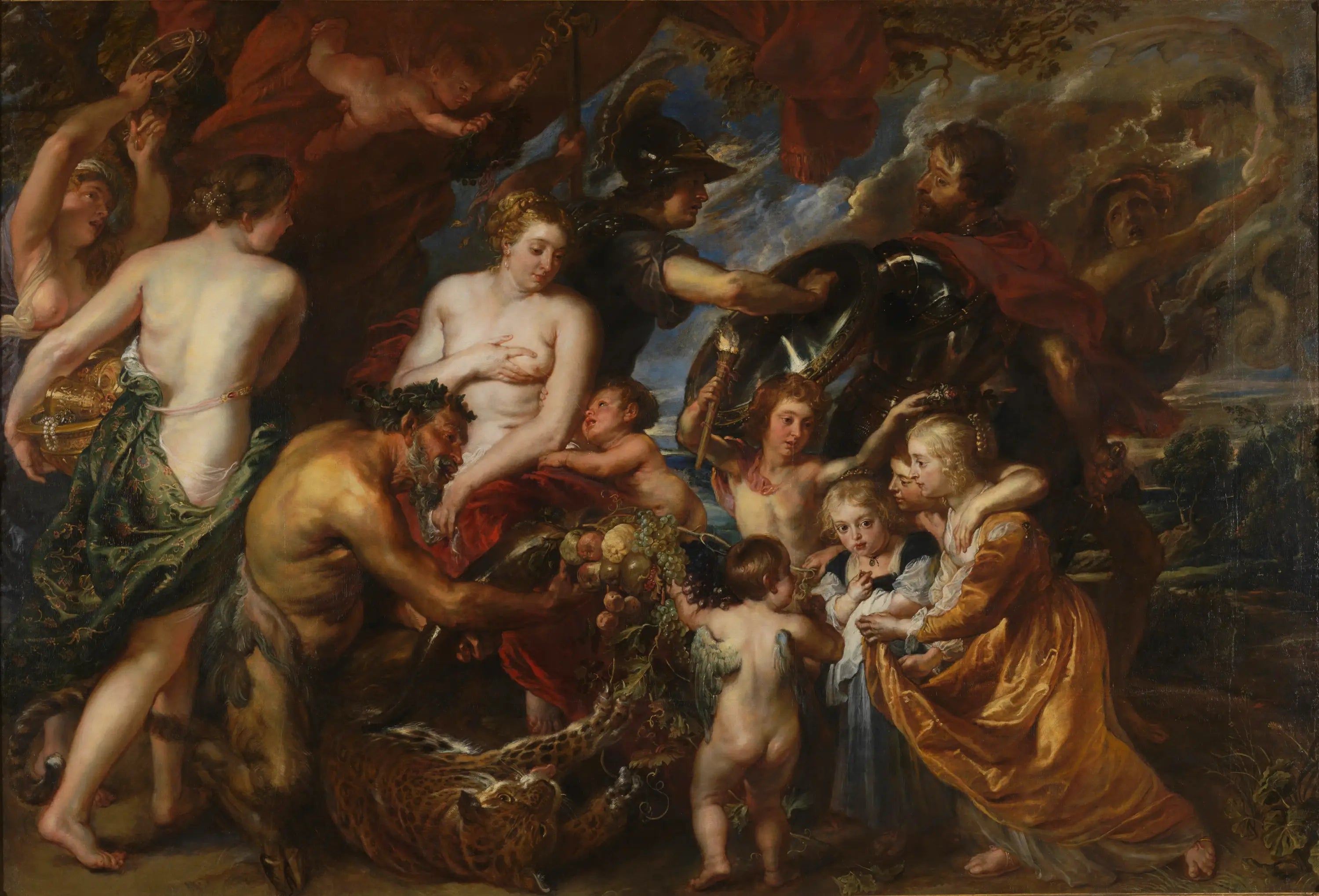 Minerve protégeant la paix de Mars - Peter Paul Rubens - Alpha Reproduction