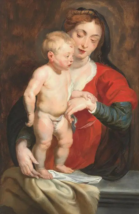 Vierge à l’Enfant - Peter Paul Rubens - Alpha Reproduction