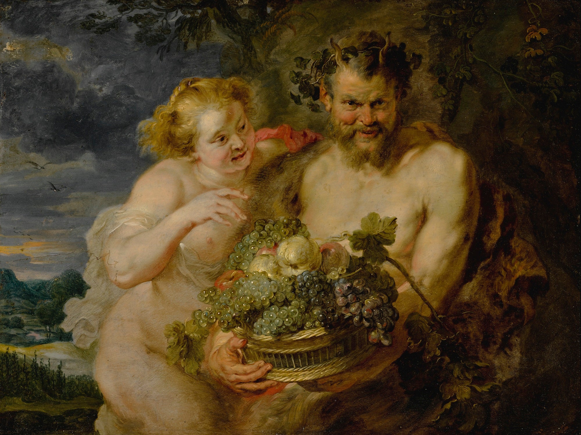 Satyre et Bacchante - Peter Paul Rubens