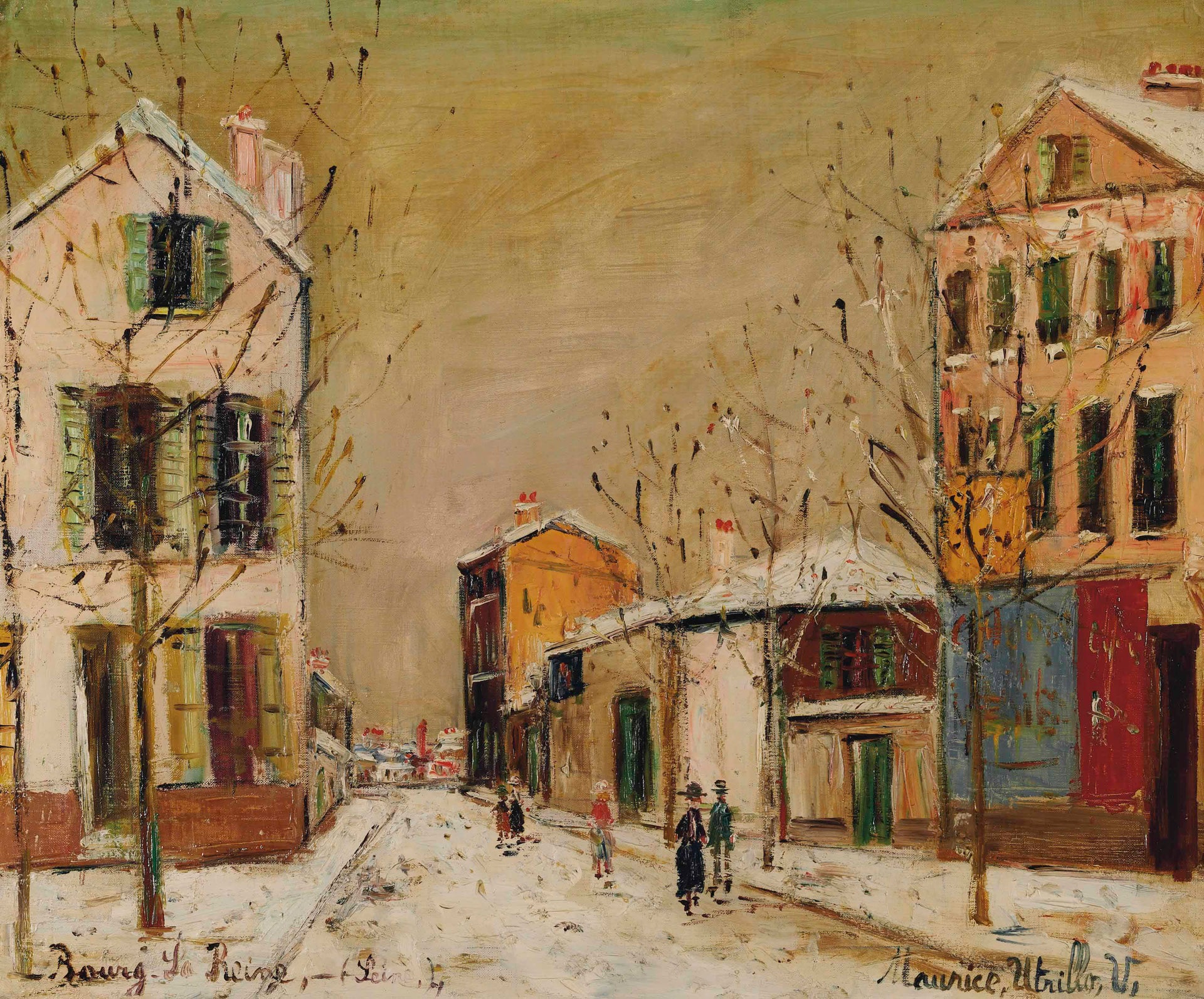 Rue de Bièvre, Bourg-la-Reine - Maurice Utrillo