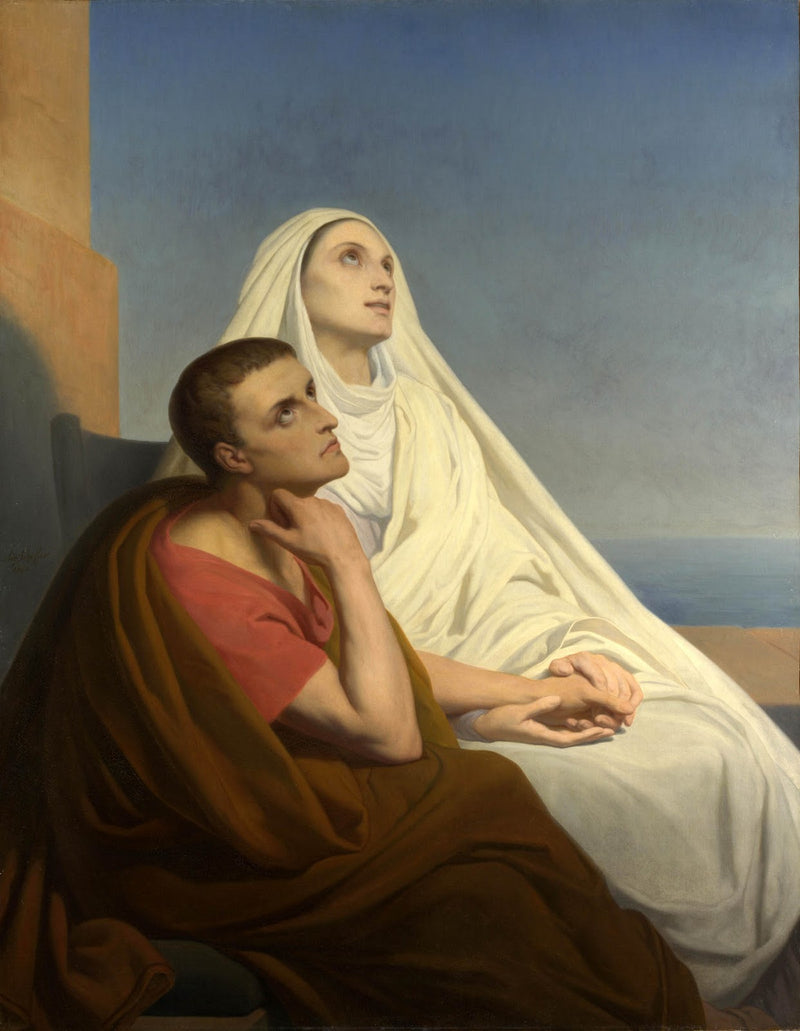 Saint Augustin og Monique - Ary Scheffer