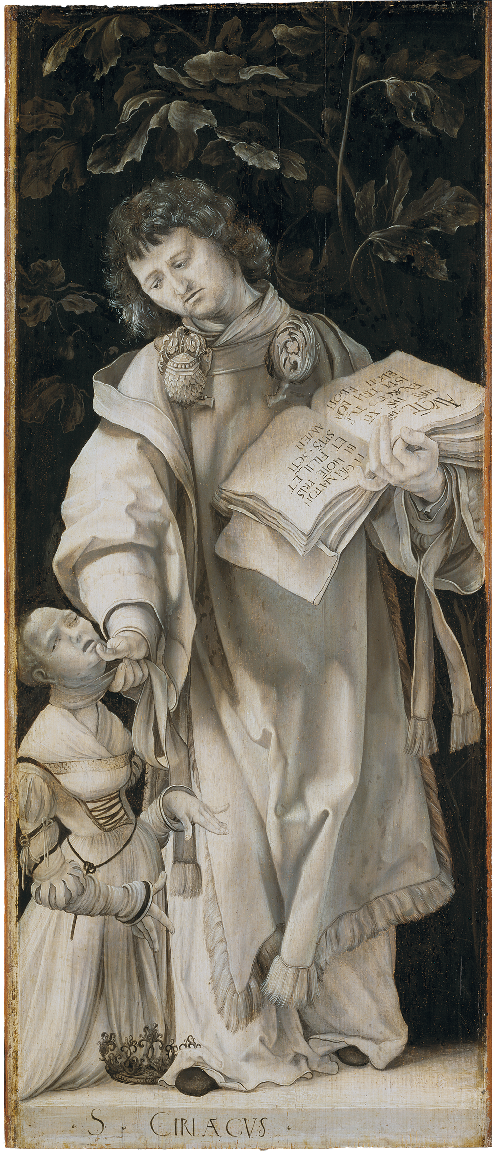 Saint Cyriaque - Matthias Grünewald image 1 copie peinte à la main à l’huile