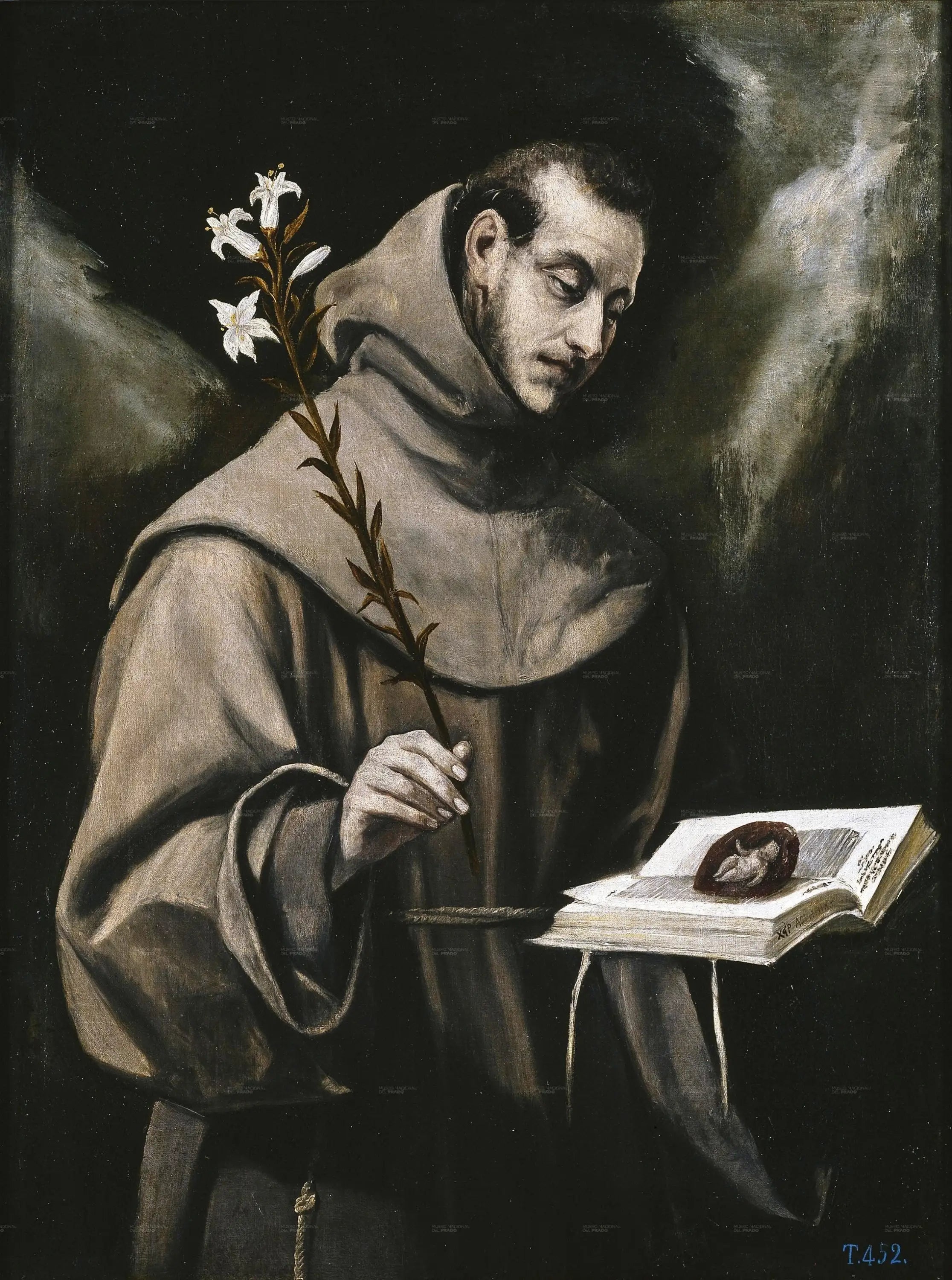 Saint Antoine de Padoue - El Greco - Alpha Reproduction