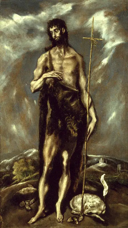 Saint Jean Baptiste Valence - El Greco - Alpha Reproduction