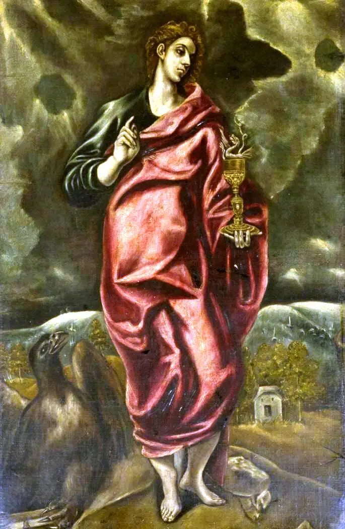 Saint Jean l’Évangéliste en pied - El Greco - Alpha Reproduction
