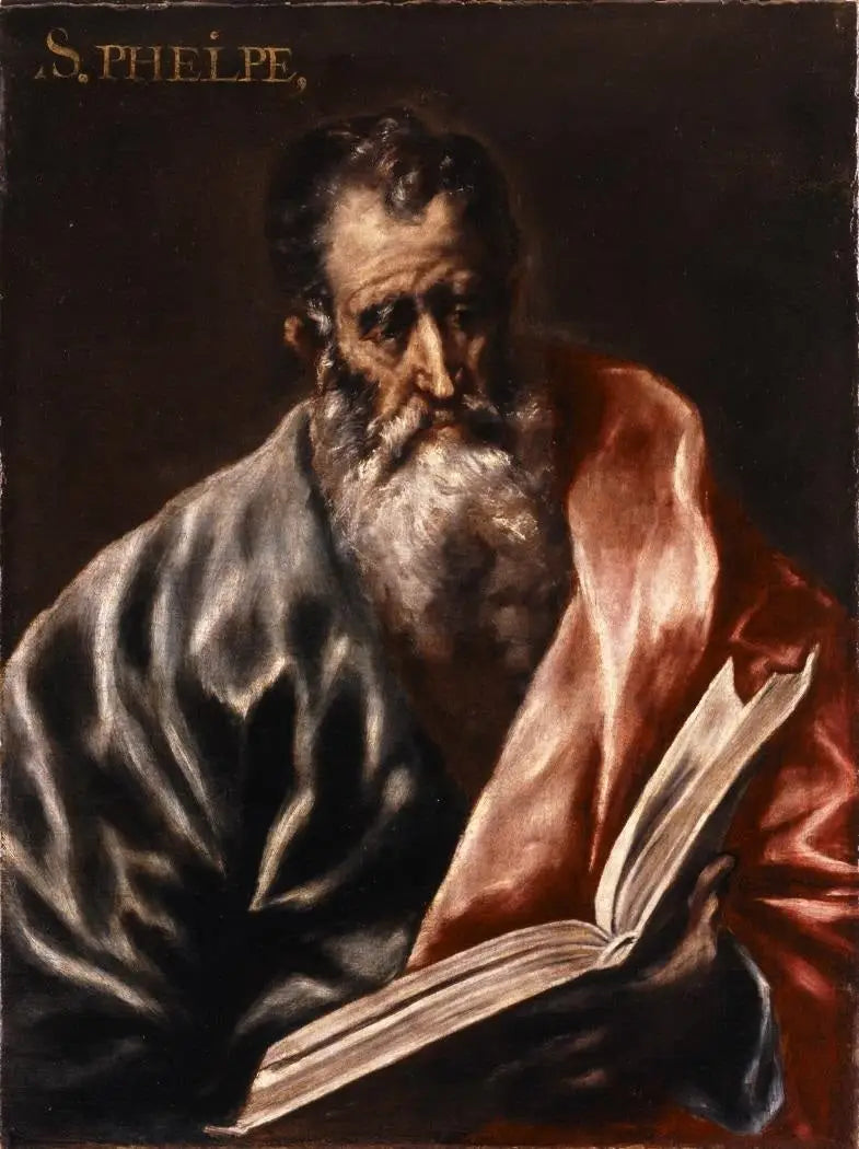 Saint Matthieu (Oviedo) - El Greco - Alpha Reproduction