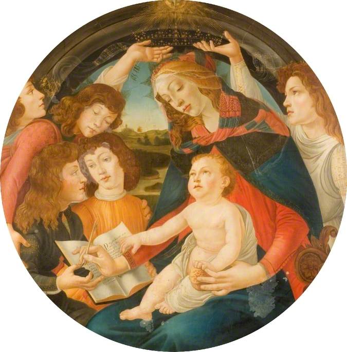 Madonnaen av Magnificat - Sandro Botticelli