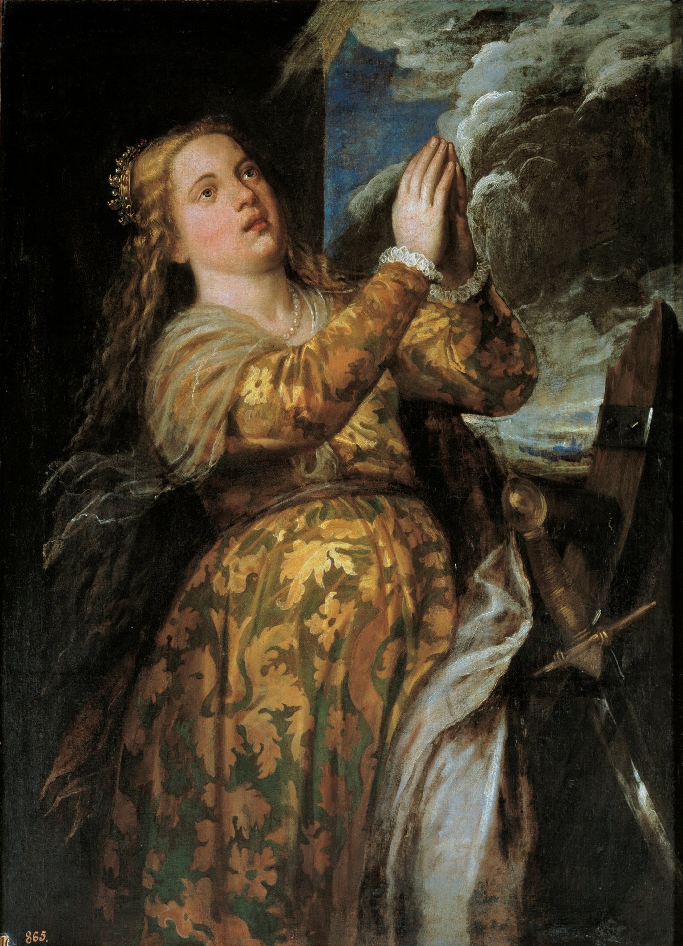 Sainte Catherine d'Alexandrie - Titian