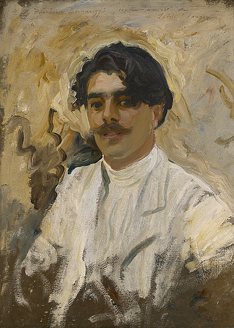 Reproduction du tableau « Francisco Bernareggi - John Singer Sargent » par Alpha Reproduction en peinture à l’huile