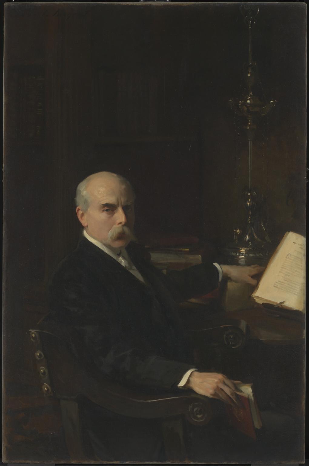 Reproduction du tableau « Professeur Ingram Bywater - John Singer Sargent » par Alpha Reproduction en peinture à l’huile