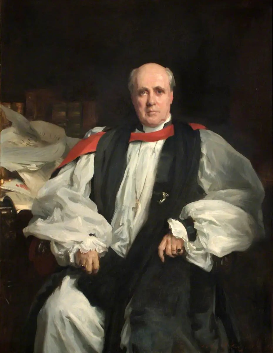 Reproduction du tableau « Randall Thomas Davidson (1848–1930), archevêque de Canterbury - John Singer Sargent » par Alpha Reproduction en peinture à l’huile