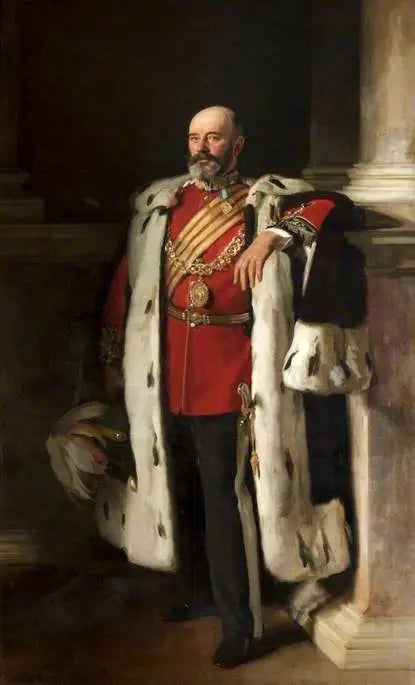 Reproduction du tableau « Sir David Richmond (1843–1908), Lord Provost de Glasgow (1896–1899) - John Singer Sargent » par Alpha Reproduction en peinture à l’huile