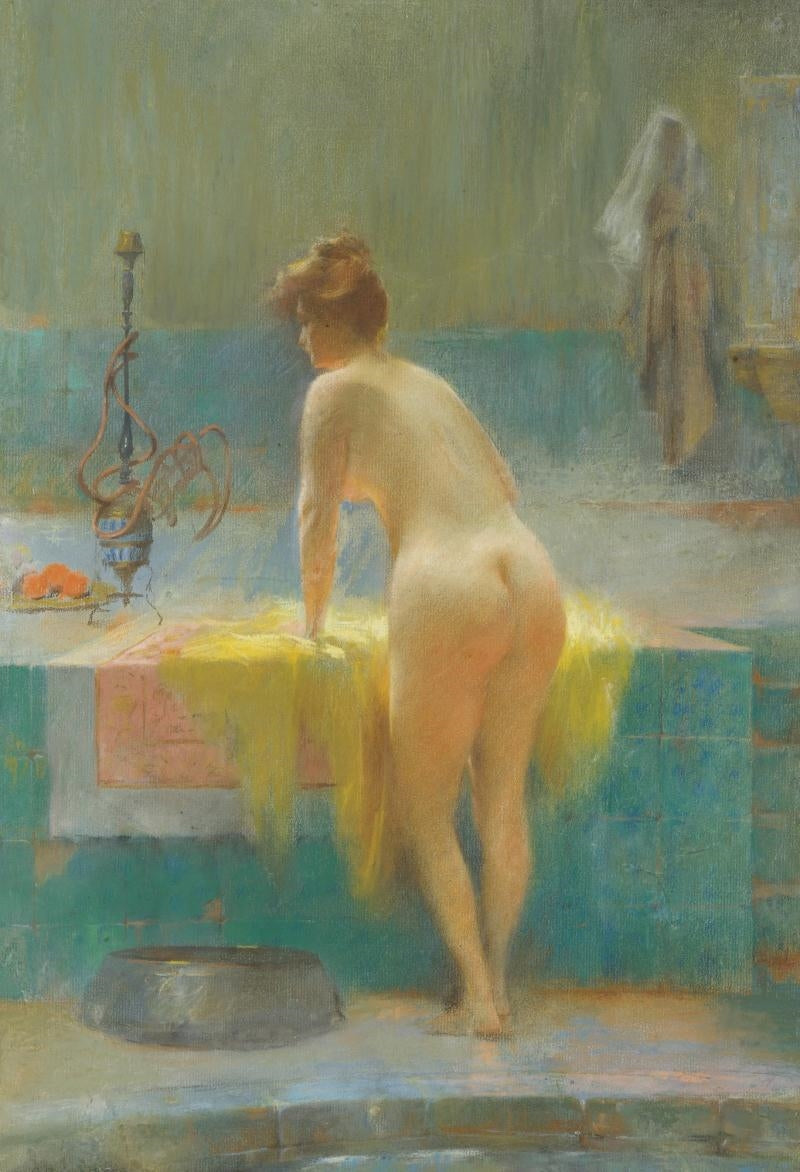 Jeune femme au bain - Sarkis Diranian