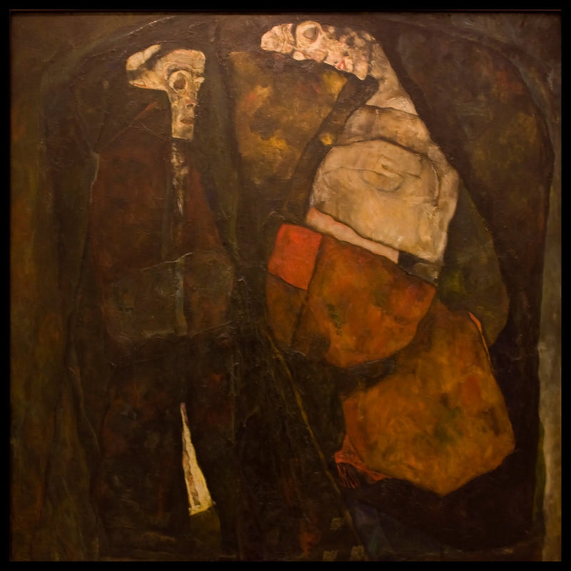 Død og Ung Jente - Egon Schiele