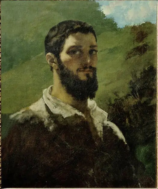 Selvportrett - Gustave Courbet