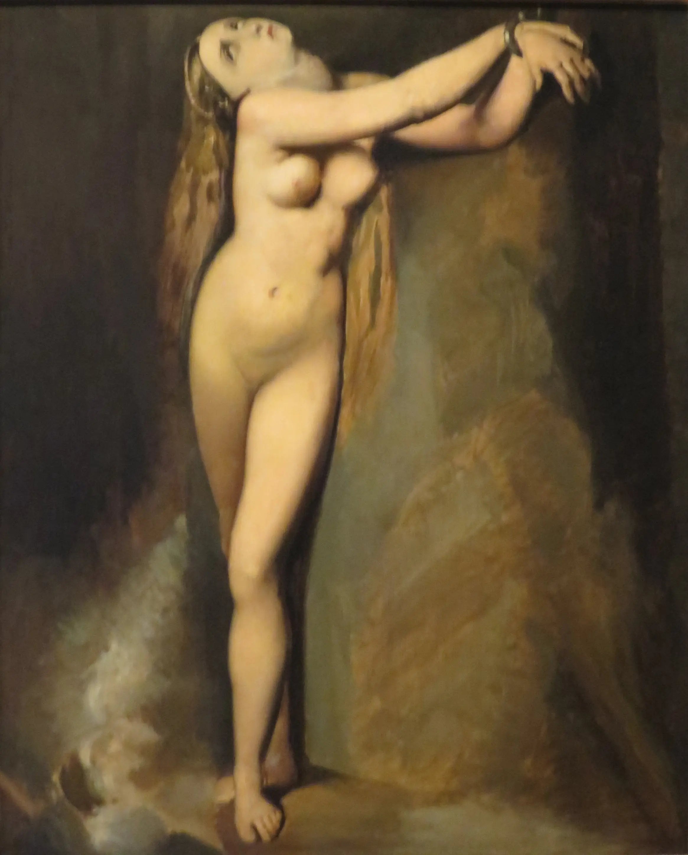 Reproduction du tableau « Angélique - Georges Seurat » par Alpha Reproduction en peinture à l’huile