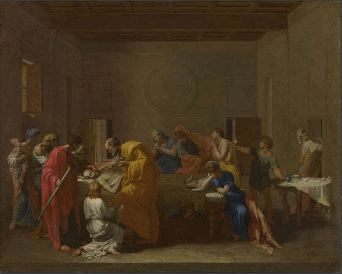 L'Extrême-onction - Nicolas Poussin