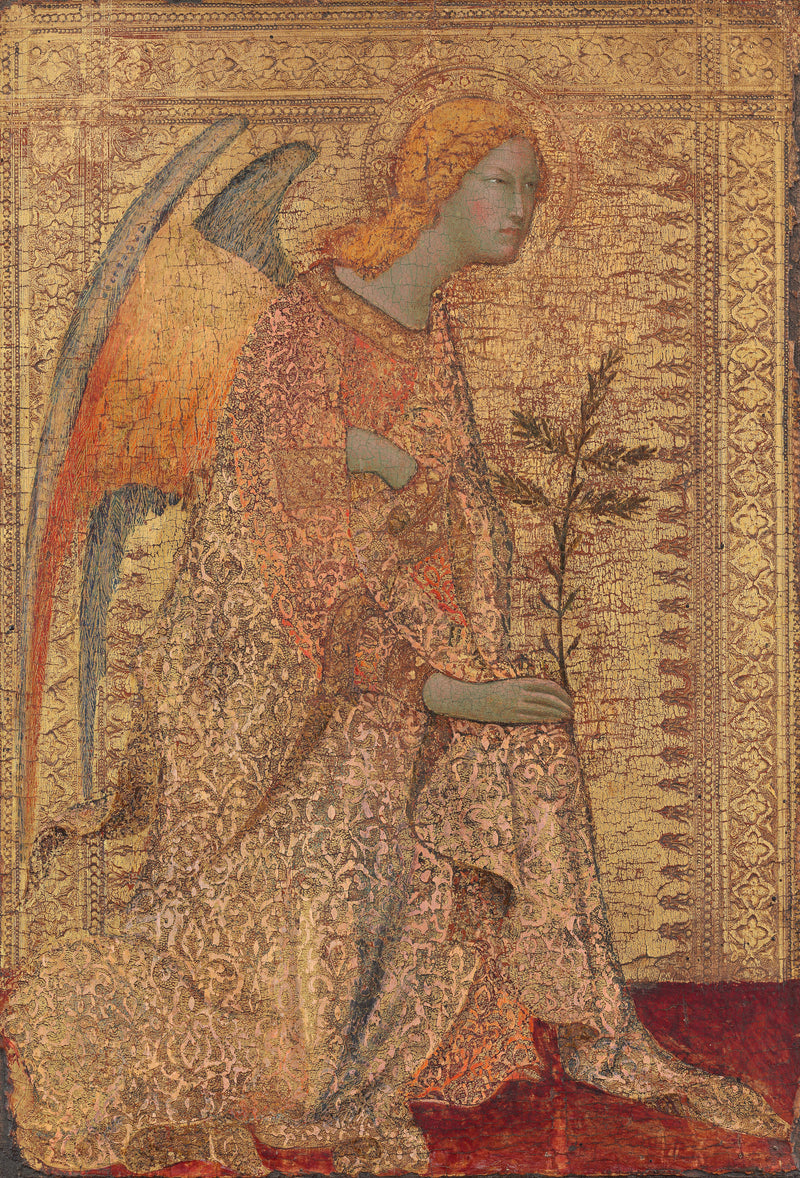Anakelsen av Jomfru Marias budskap - Simone Martini