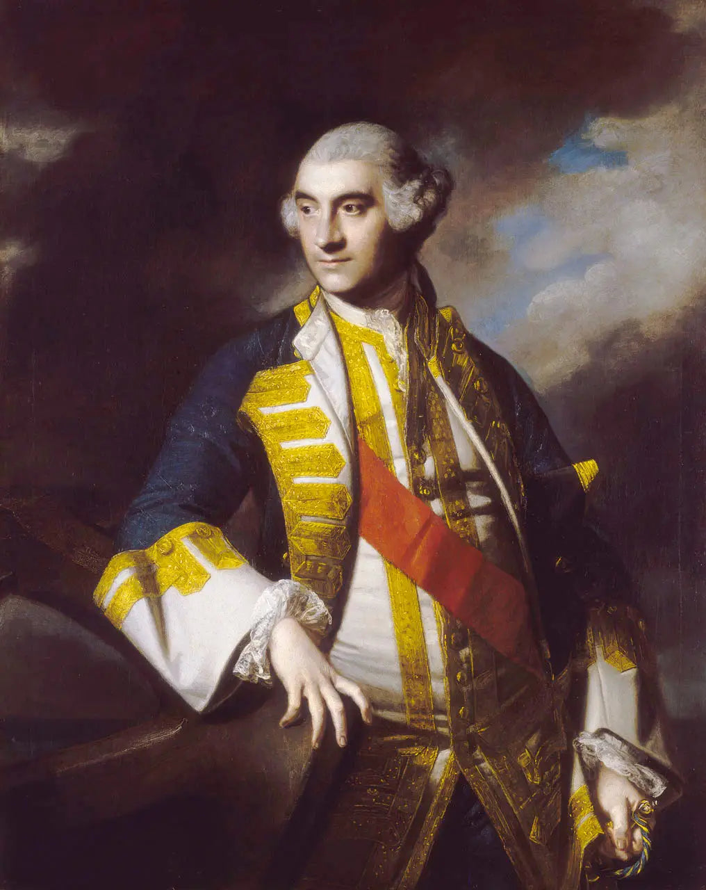 Portrait de Sir Charles Saunders (c.1715-1775) - Joshua Reynolds - Alpha Reproduction