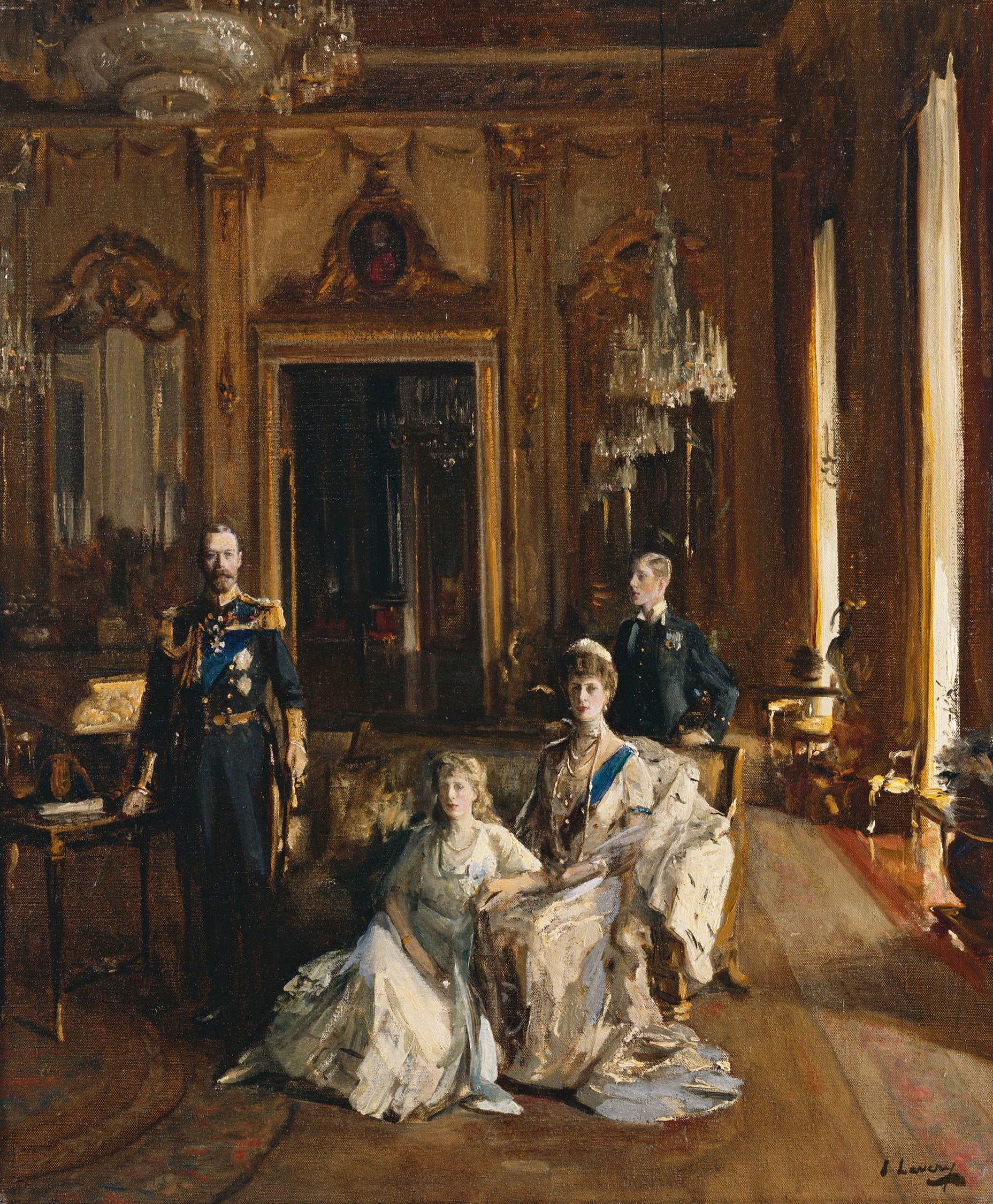 La famille du roi George V - John Lavery