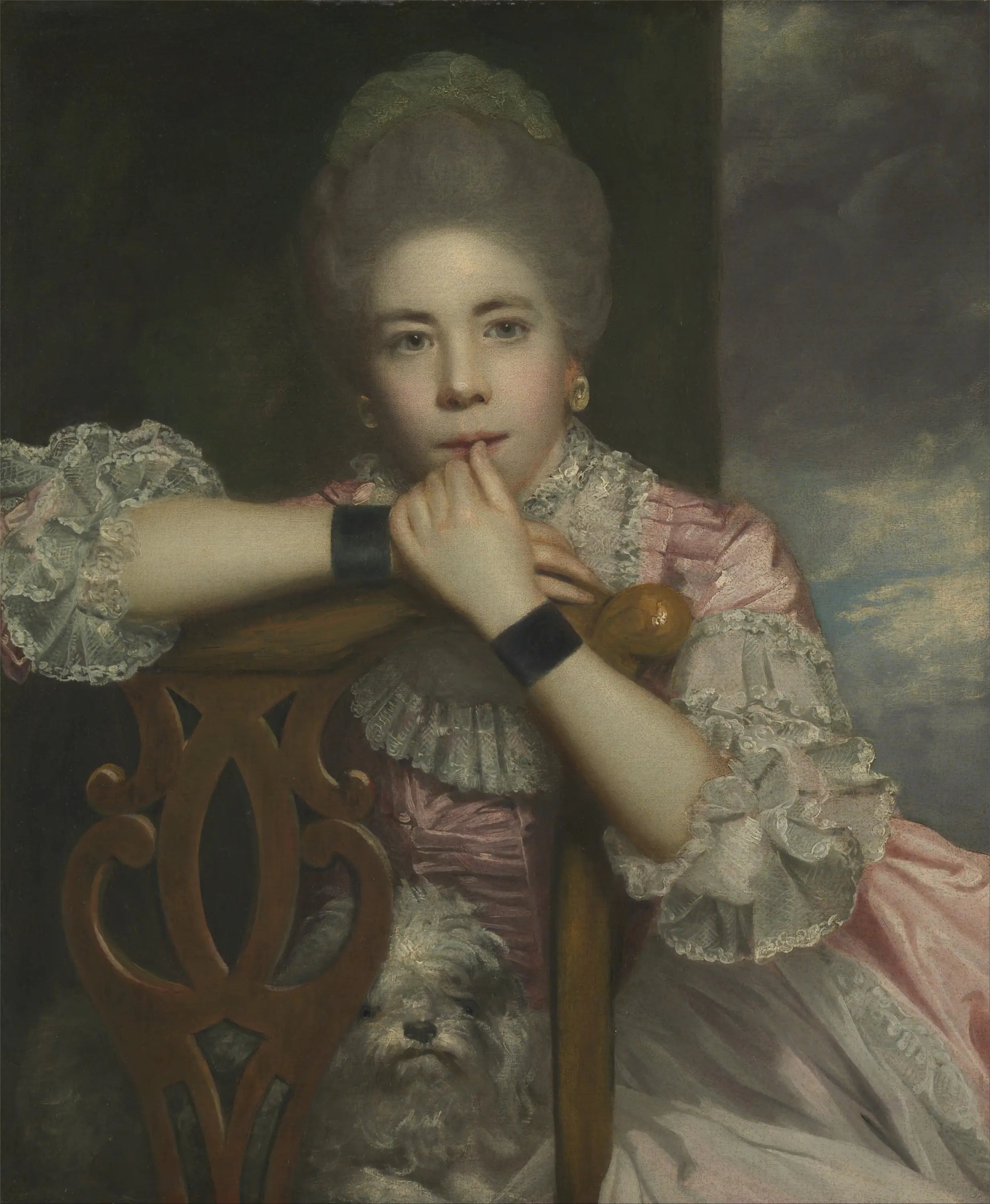 Frances Abington (née Barton) dans le rôle de Miss Prue dans « Love for Love » de William Congreve - Joshua Reynolds