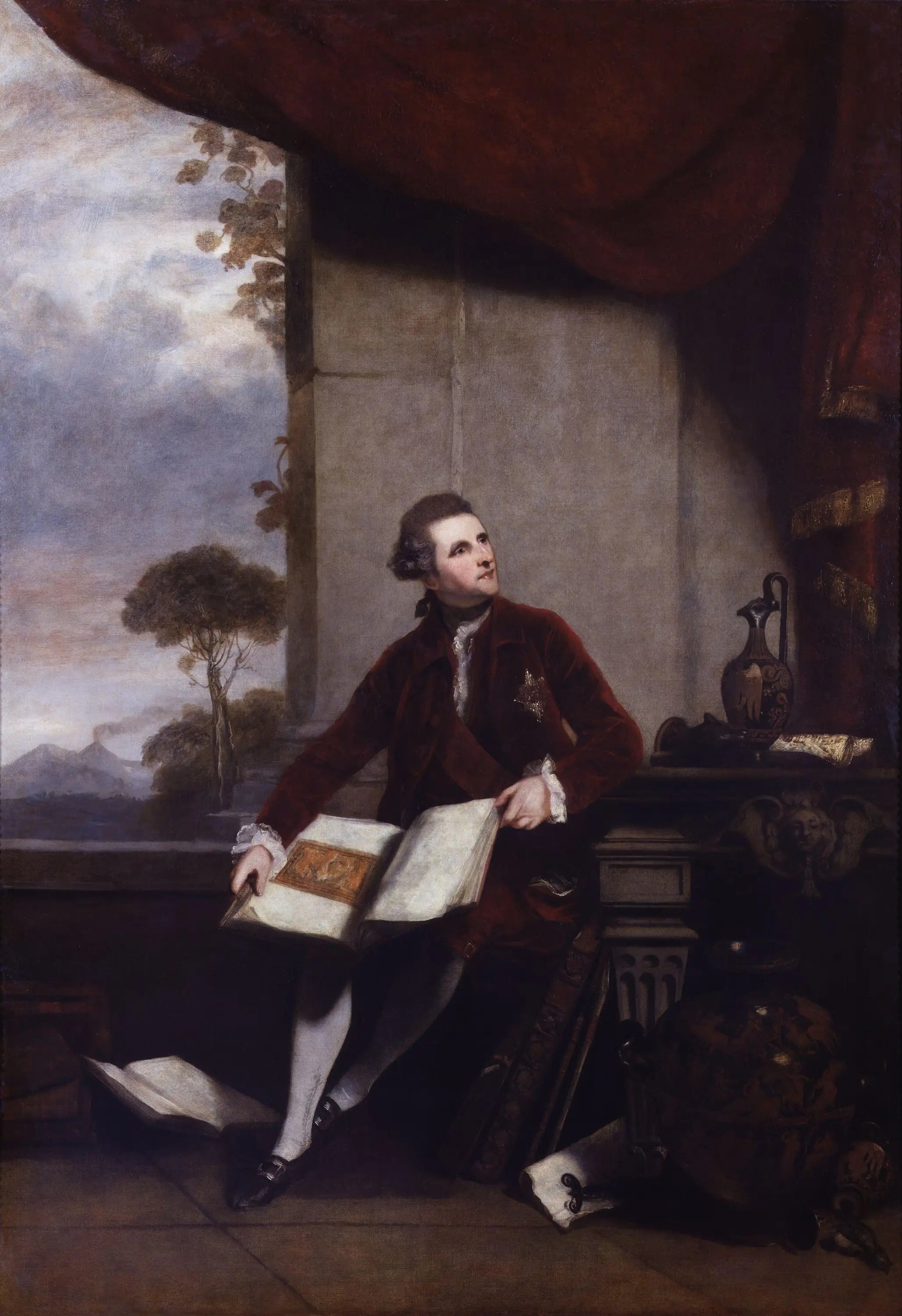 Sir William Hamilton - Joshua Reynolds - Alpha Reproduction