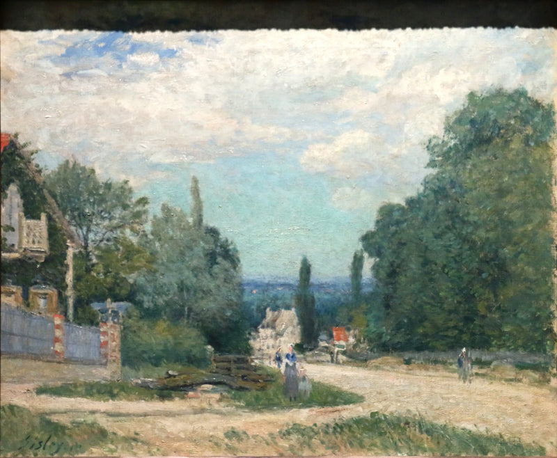 Louveciennesveien - Alfred Sisley