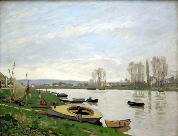 Seinen i Argenteuil (1872) - Alfred Sisley