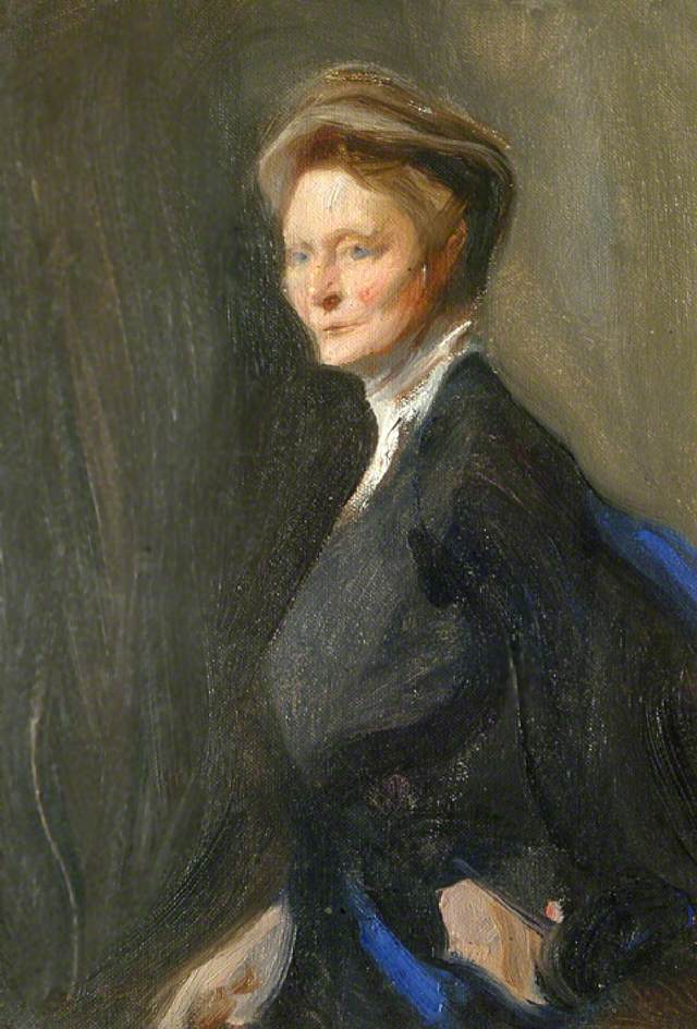 Portrait de Dame Emily Penrose (1858–1942) (croquis) - Philip de László