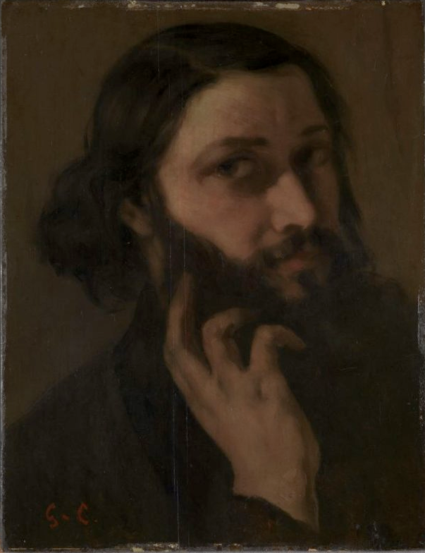 Autoportrait - Gustave Courbet