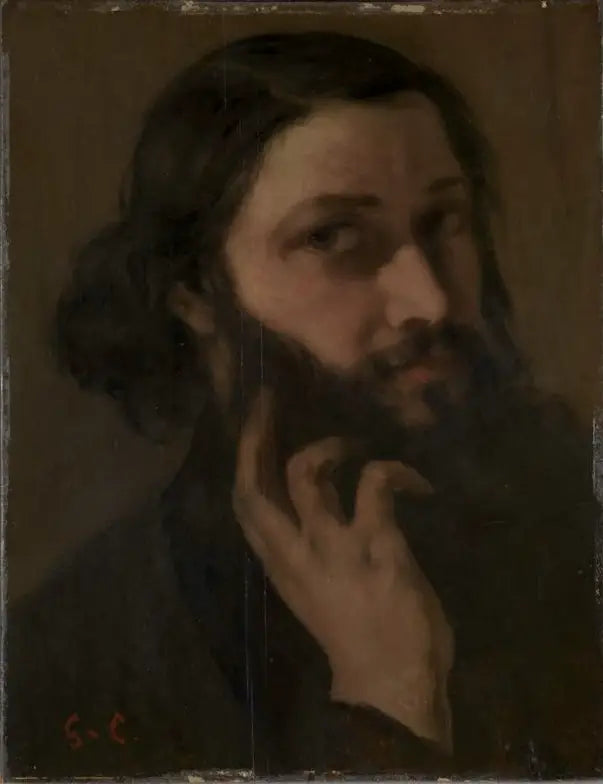 Selvportrett - Gustave Courbet