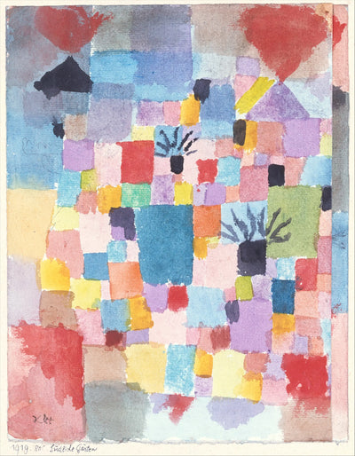 Jardins du Sud - Paul Klee - Alpha Reproduction