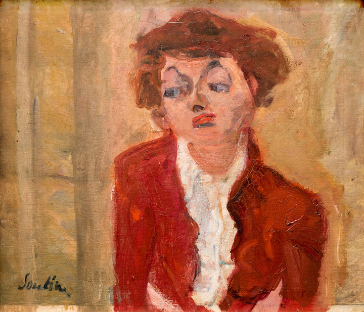 Den unge engelske kvinnen - Chaim Soutine