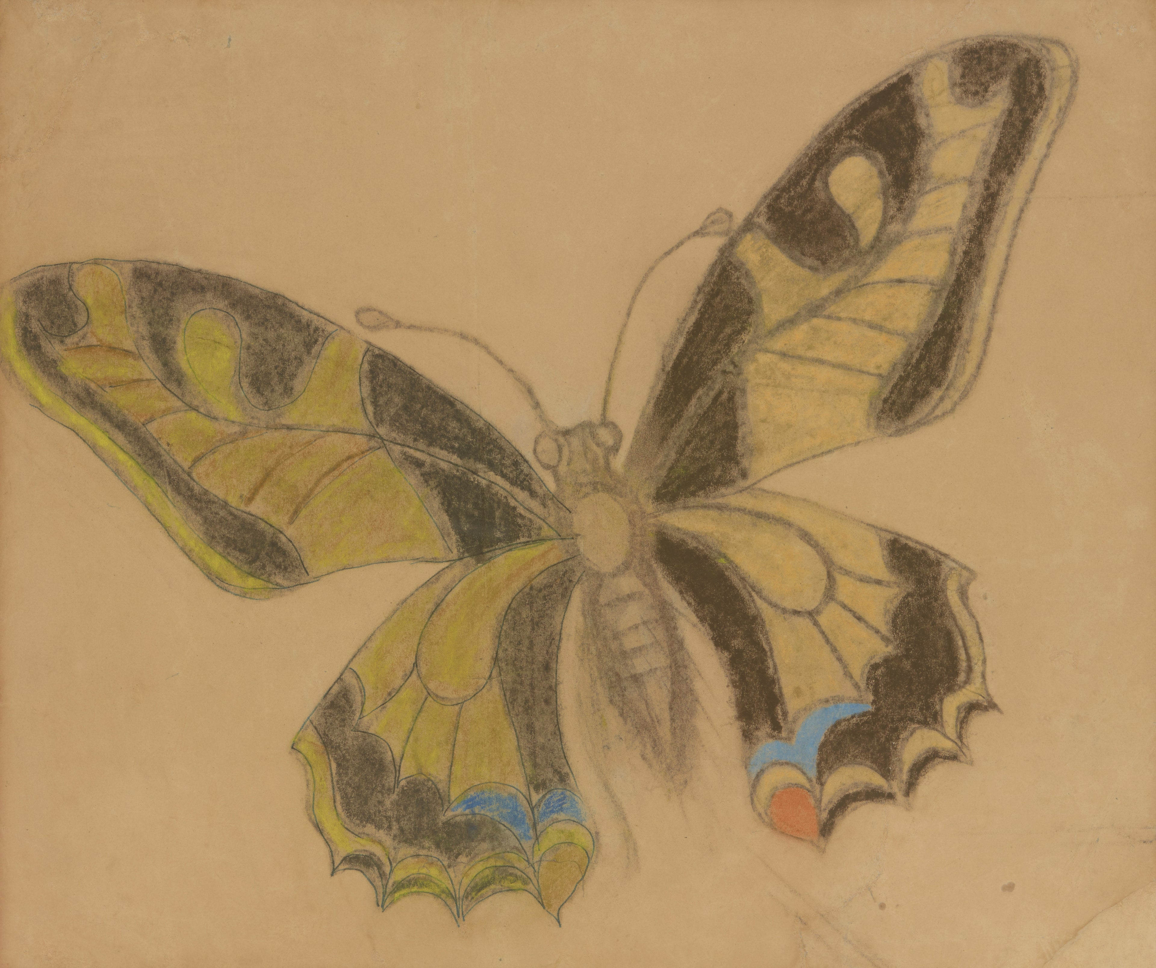 Papillon (Machaon de l'Ancien Monde) - Stanisław Wyspiański
