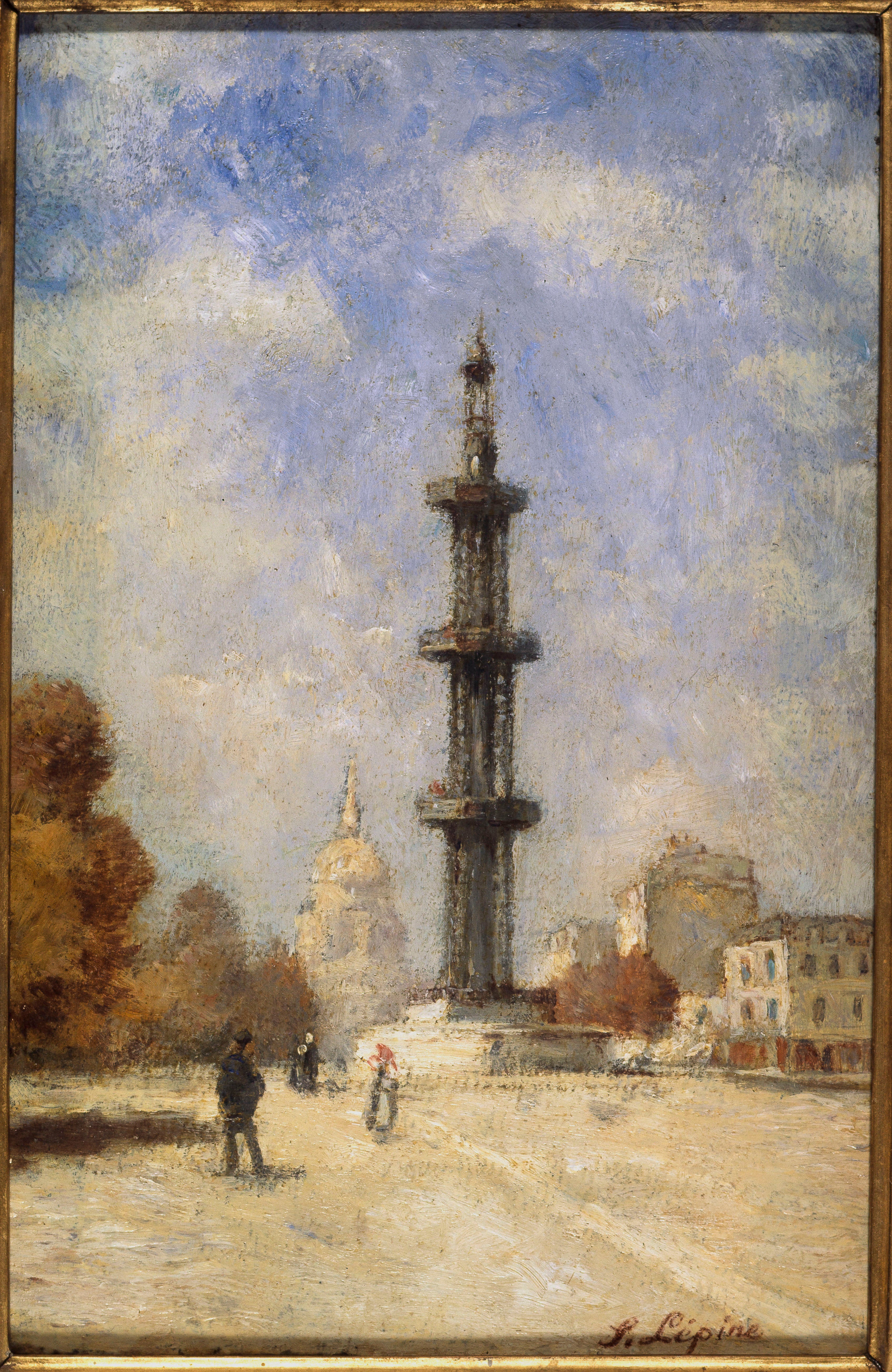 Le puits artésien de Grenelle (place de Breteuil) - Stanislas Lépine - Alpha Reproduction