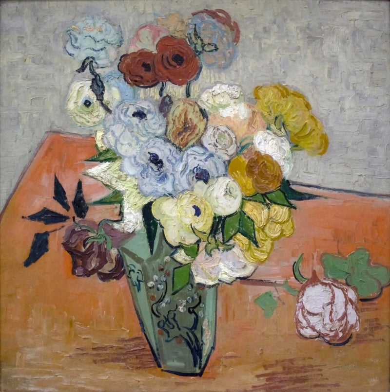 Roser og anemoner - Vincent van Gogh