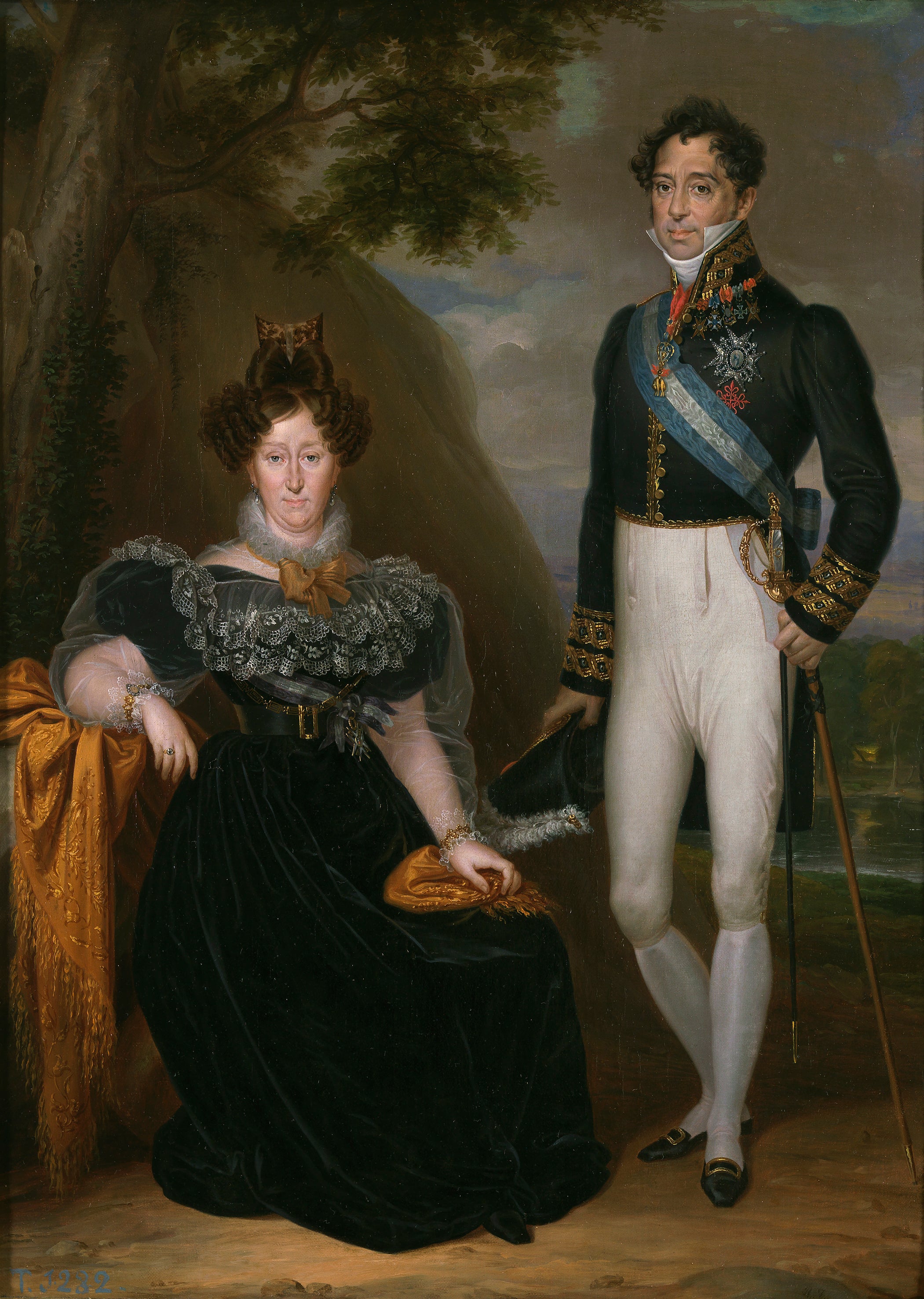 Le duc et la duchesse de San Fernando de Quiroga - Rafael Tejeo